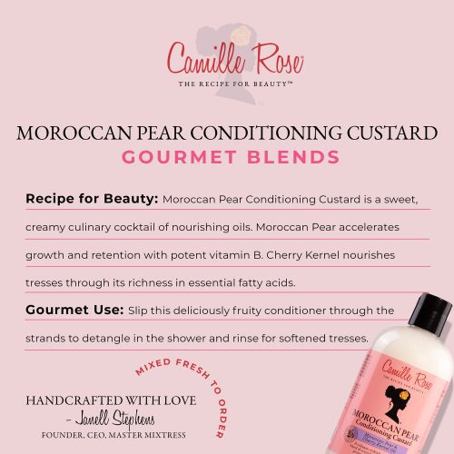 Moroccan Pear Conditioning Custard howtousejpg